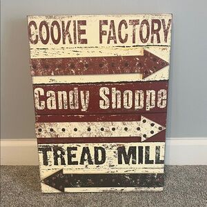 Vintage Style Wall Decor - Battery operated lighting ❤️❤️